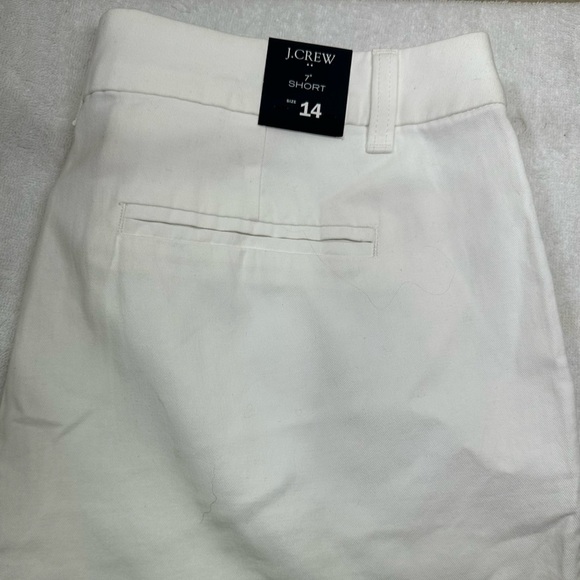 NWT J. Crew White Bermuda Shorts Classic Summer Style - Picture 8 of 10